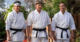 Cena da série cobra kai