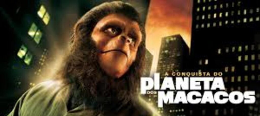 A Ordem Cronológica Completa da Franquia Planeta dos Macacos (2025) 9 A-Conquista-do-Planeta-dos-Macacos