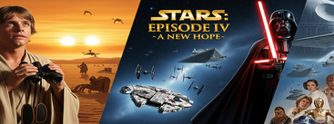Star Wars em Ordem Cronológica: Guia Completo (2025) para Filmes, Séries e Séries Animadas 14 Star-Wars-Episódio-IV-Uma-Nova-Esperança