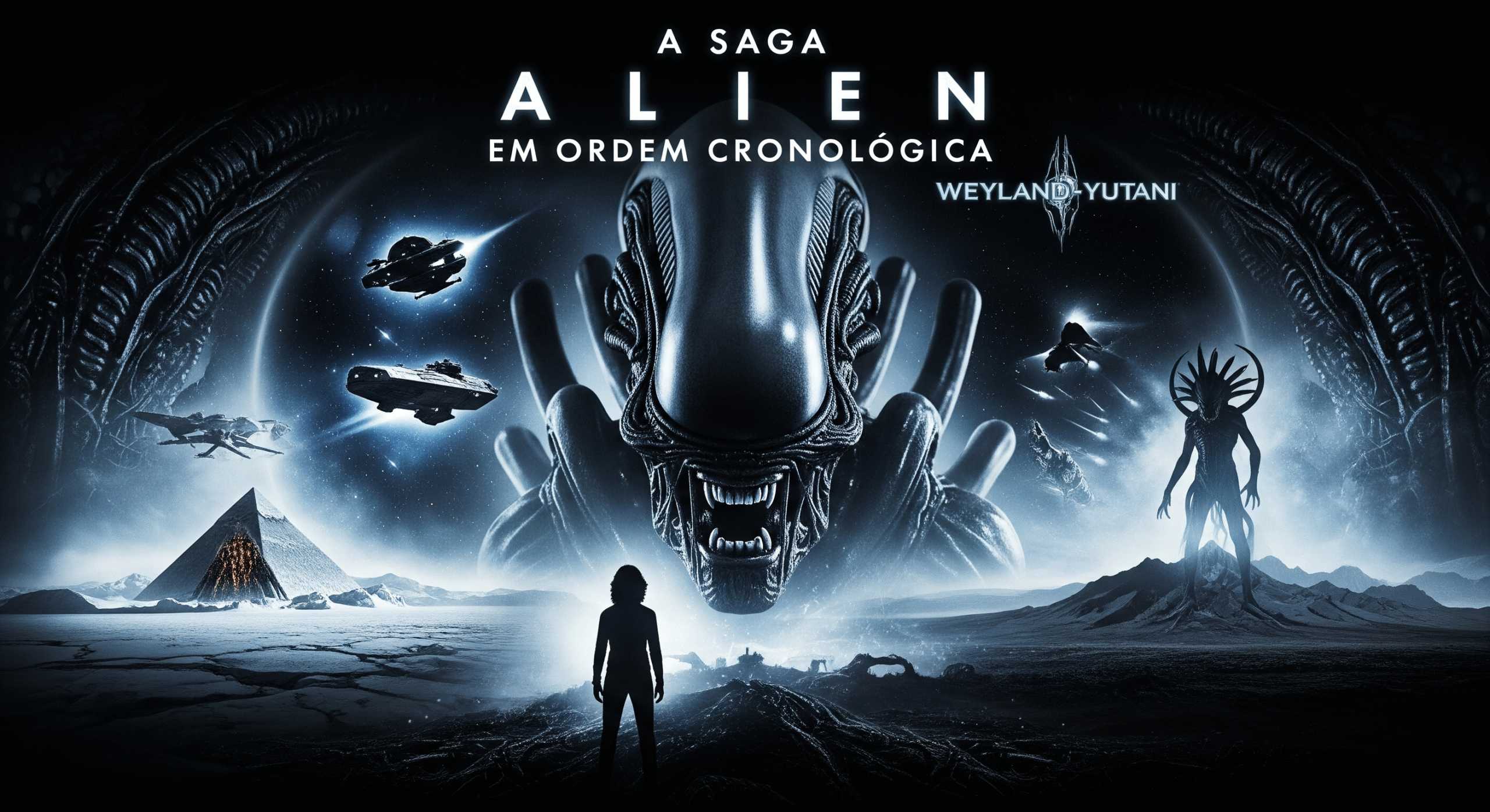 A Saga Alien em Ordem Cronológica (2025): Do Gelo Antártico ao Horror Interestelar 4 Alien