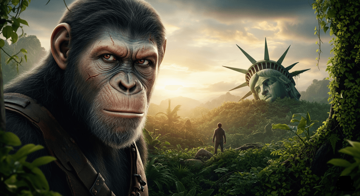 A Ordem Cronológica Completa da Franquia Planeta dos Macacos (2025) 1 planeta-dos-macacos