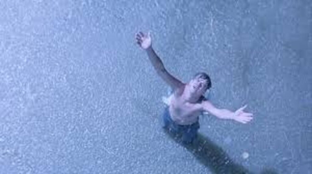 Cena de Andy Dufresne em Um Sonho de Liberdade