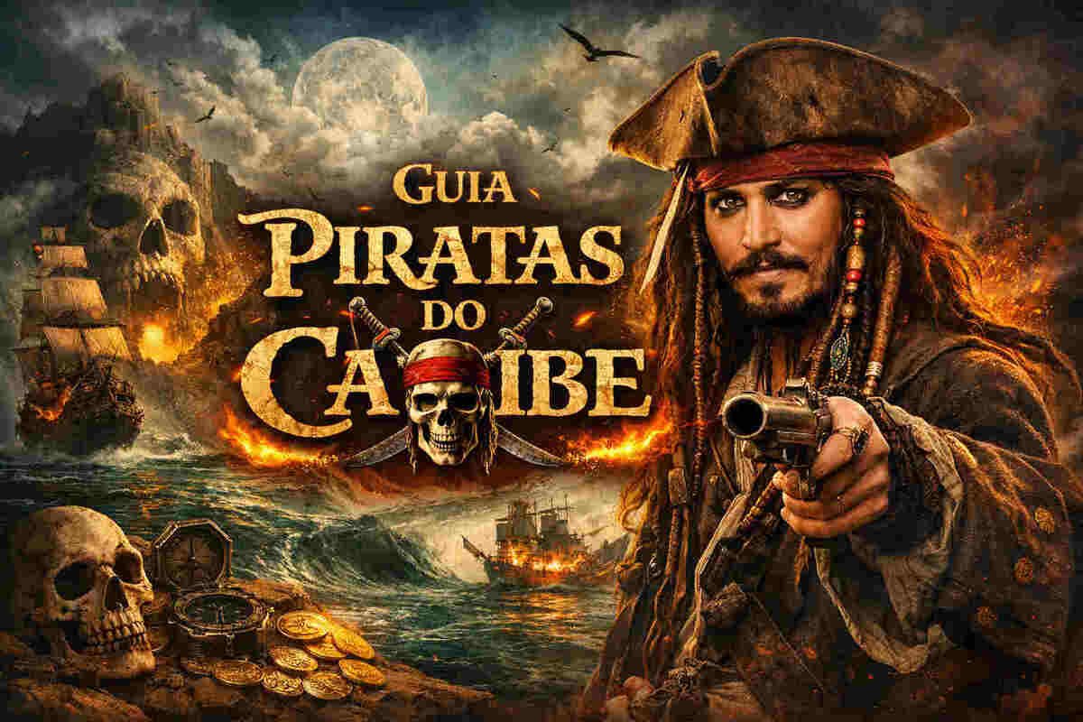 Ordem Cronológica Piratas do Caribe