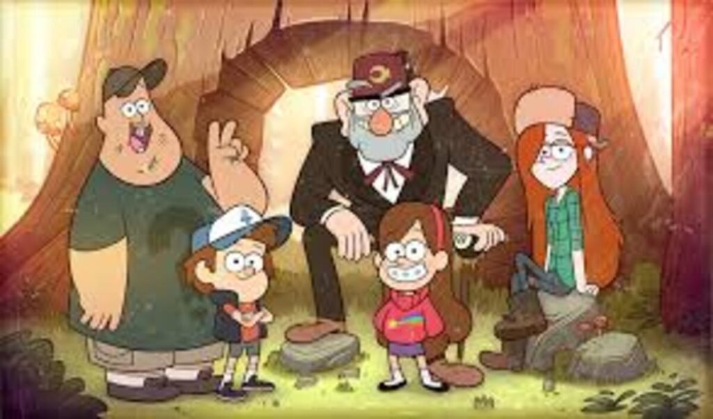 Animação Gravity Falls