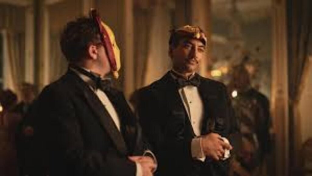 Cena de Os Sete Relógios de Agatha Christie
