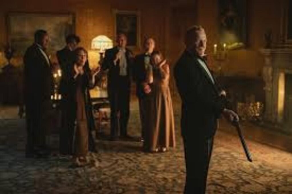 Cena de Os Sete Relógios de Agatha Christie