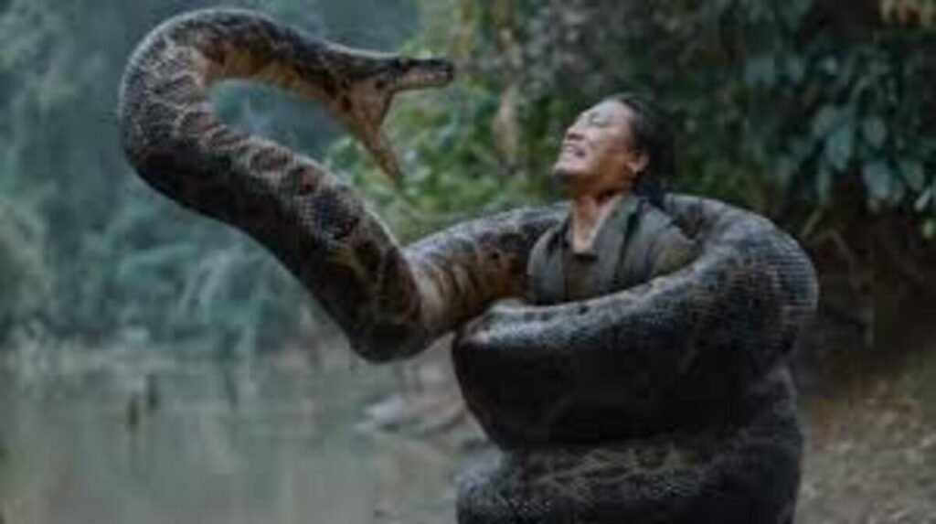 Cena do Filme com Produção Chinesa Anaconda de 2024