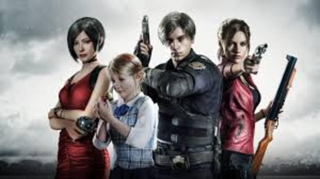 Imagem dos Personagens do jogo Resident Evil
