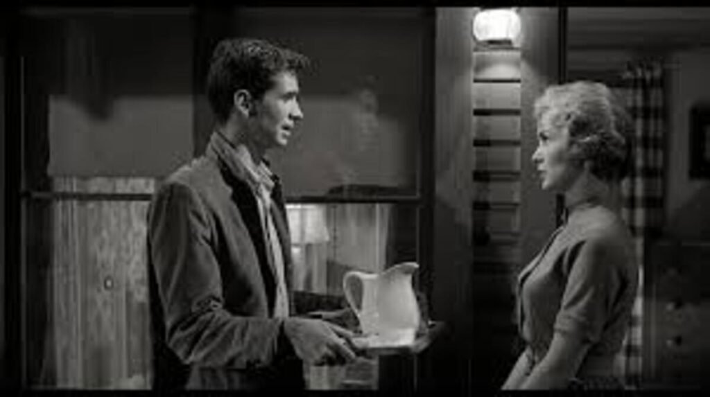 Cena do filme Psicose