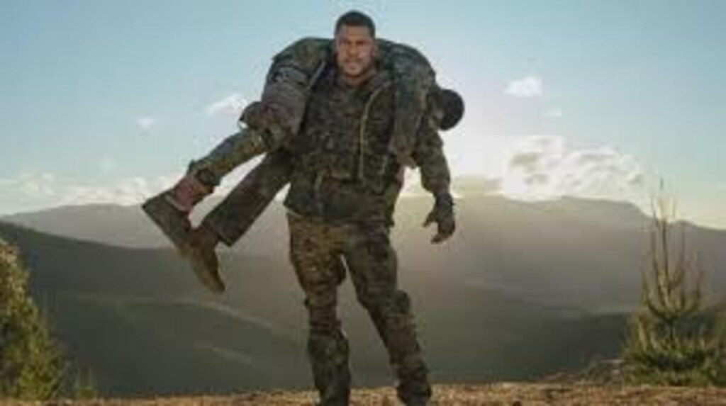 Cena do Filme Máquina de Guerra da Netflix