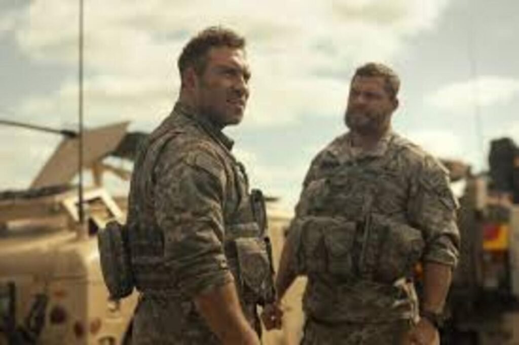 Cena do Filme Máquina de Guerra da Netflix
