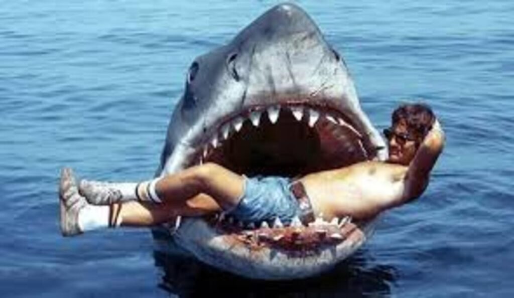 Spielberg e o tubarão "Bruce"