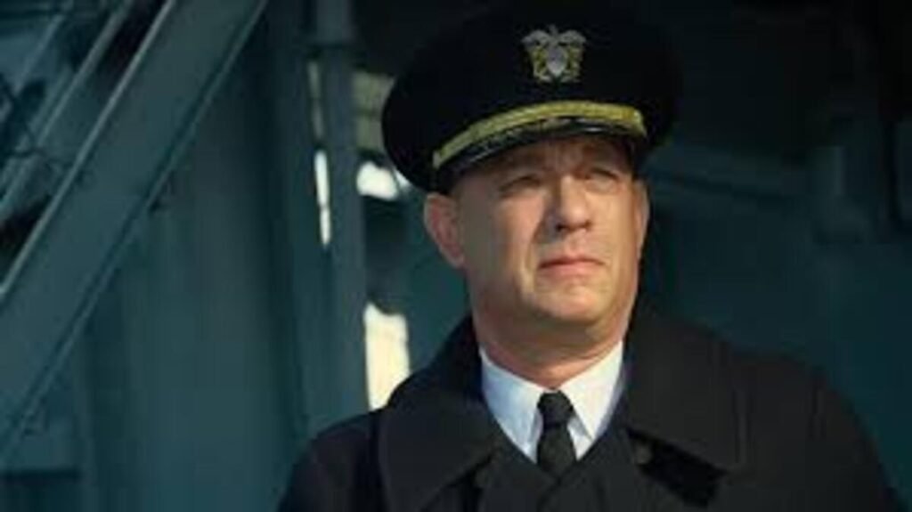 Guia Spielberg e Tom Hanks: A Ordem Cronológica de Soldado Ryan, Band of Brothers, The Pacific, Greyhound e Mestres do Ar 5 Tom Hanks capitão Ernest Krause Greyhound