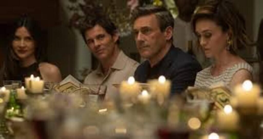 Crítica | Seus Amigos e Vizinhos: A Sátira da Apple TV+ que transforma Jon Hamm no Ladrão mais Carismático da TV 2 Cena de Seus Amigos e Vizinhos